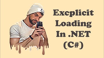 Explicit loading in .NET (Entity Framework Core)