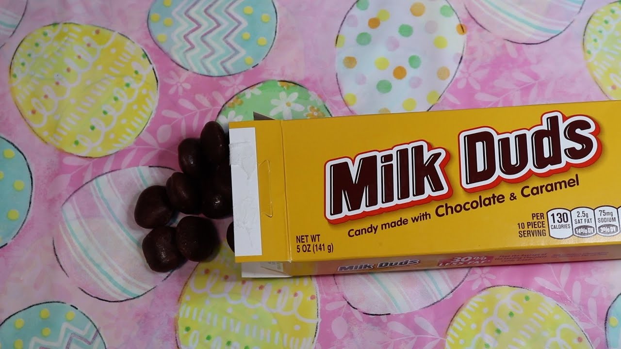 I Put Them In The Freezer MILK DUDS ASMR EATING SOUNDS
