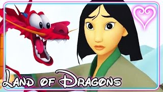 Kingdom Hearts 2 All Cutscenes | Full Movie | Mulan ~ The Land of Dragons