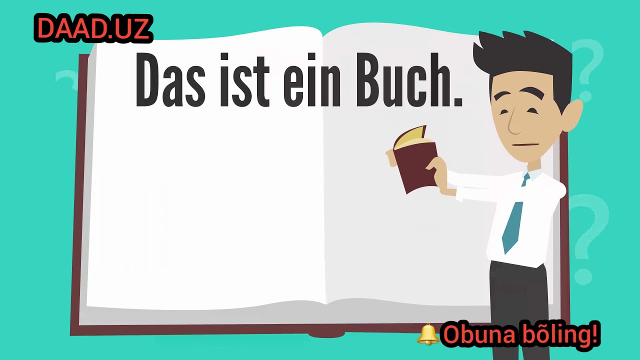 1dars. Nemis tili A1 va A2!!! YouTube