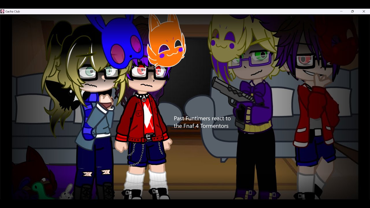 Past Funtimers react to the tormentors [My AU] {Videos are mostly by Akir moon}