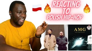 Avi x Louis Villain - AMG (POLISH HIPHOP REACTION) ZABREACTS!!!