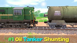 Indian Oil Tanker Train Game | Indian Oil Tanker Train Shunting In Indian Train Simulator Gameplay screenshot 1