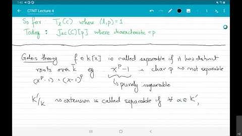 CTNT 2020 - Curves over Finite Fields (by Soumya Sankar) - Lecture 4