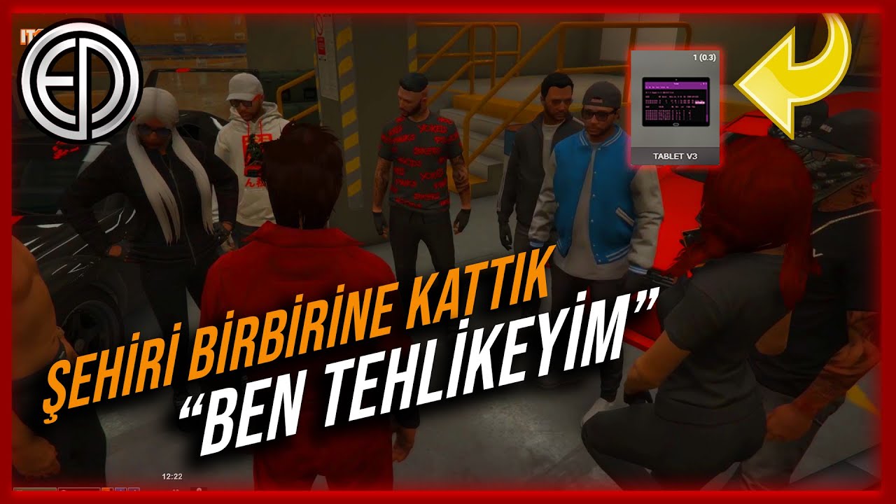 EDRP | SERBEST | ŞEHİRDE İLK V3 HACK İLE HAPİSTEN FİRAR POLİSİ TEHDİT ETTİK ÇOK RİSKLİ OLDU! #GTA5RP