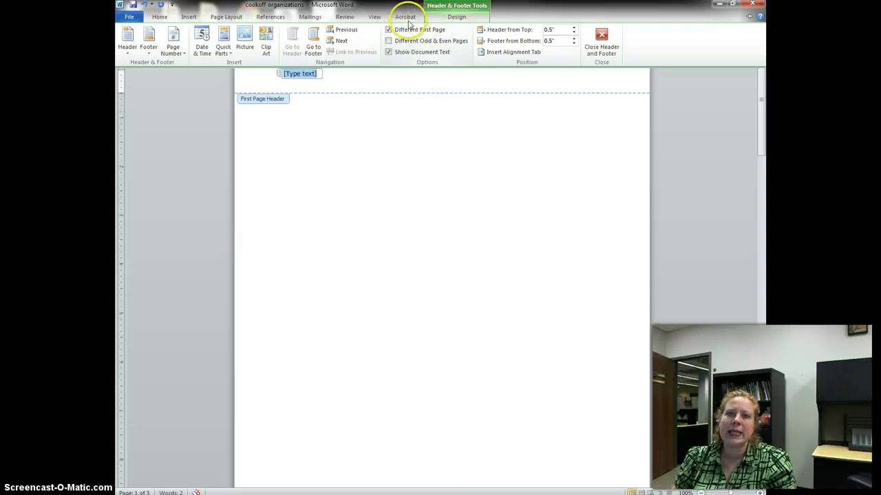 How To Put Page Numbers On Your Paper YouTube