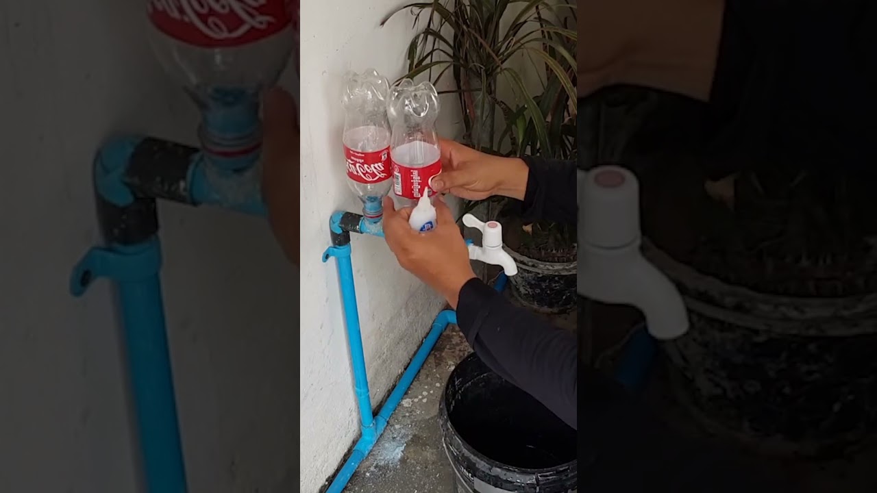 Amazing idea to fix PVC pipe low pressure water at home 