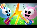 GooGoo & Gaga Learning Guitar Music for Babies | Musical Instruments Sounds | Sensory Stimulation