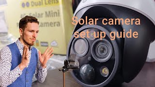 3MP 4G Solar Dual Lens Mini Pan-Tilt Camera #geniustechnologies