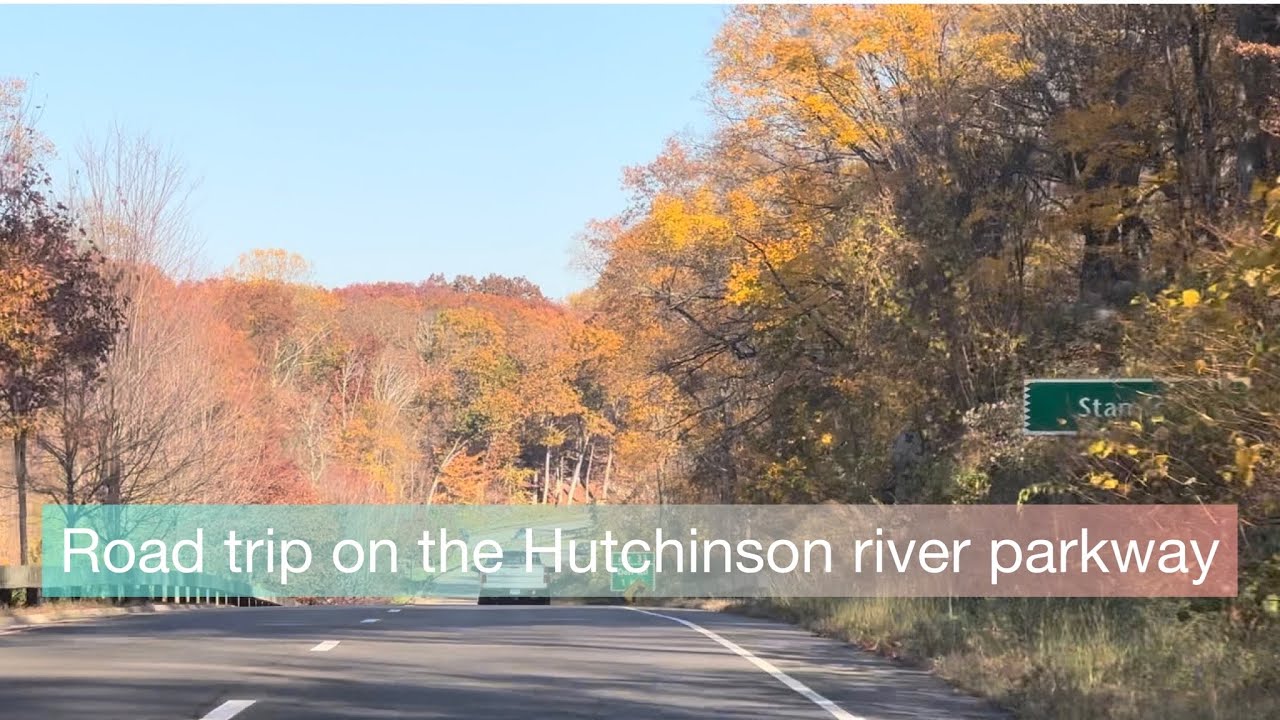Road trip on the Hutchinson river parkway, New York YouTube