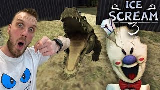 Ludi Sladoledar Ima Krokodila - Ice Scream 3 Igrica