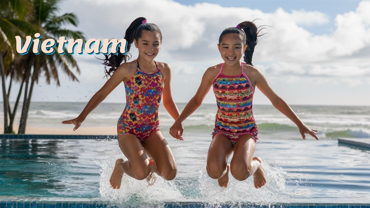 Милые друзья из России купались на пляже Нячанг и острове Хон Мун.