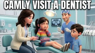 Mia Visits the Dentist Calmly | Learn English Story for Family (A2) screenshot 5