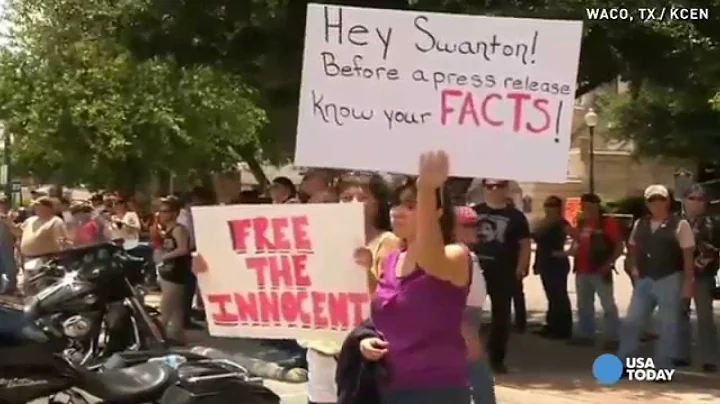 Bikers protest Twin Peaks shootout arrests