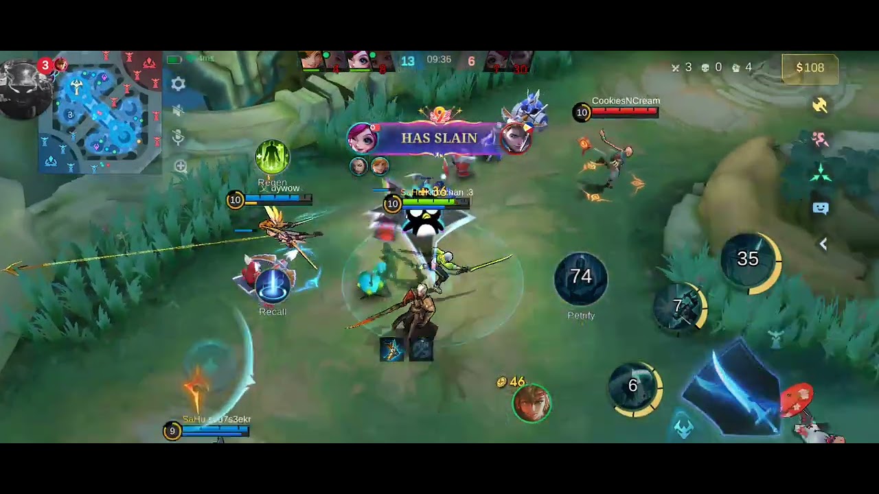 [MLBB] Benedetta in Gold Lane is kinda lit