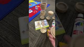 Here’s everything I’m using to create our Chicka Chicka Boom Boom Sensory Table! 🌴✨ The tree is Information