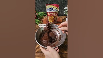 Thumbnail of Cemilan tanpa mixer, cuma aduk saja, Nutricake Brownies, bisa panggang atau kukus