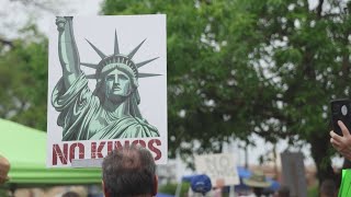 No Kings March In Downtown San Antonio