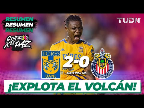 Resumen y goles | Tigres 2-0 Chivas | Grita México Femenil C22 - Semifinal | TUDN