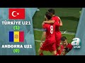 Türkiye U21  1 - 0 Andorra U21 (Avrupa U21 Şampiyonası - Eleme Turu Maçı)