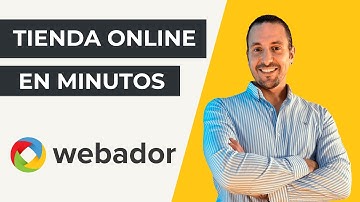 Tienda online en minutos con Webador