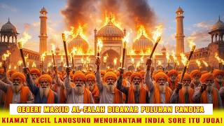 Nature Is Angryhindu Priest Burns Historic Mosque Sky Immediately Turns Black U0026 Earth Splits