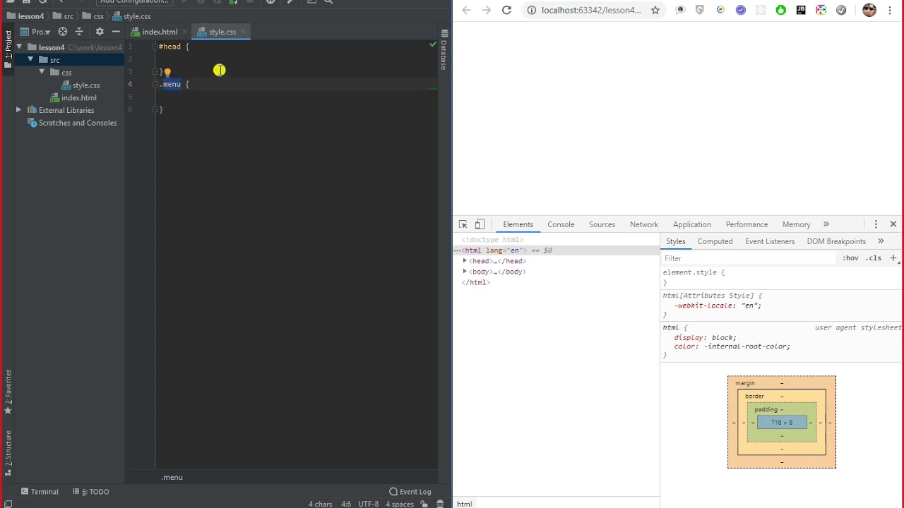 Соседний селектор css