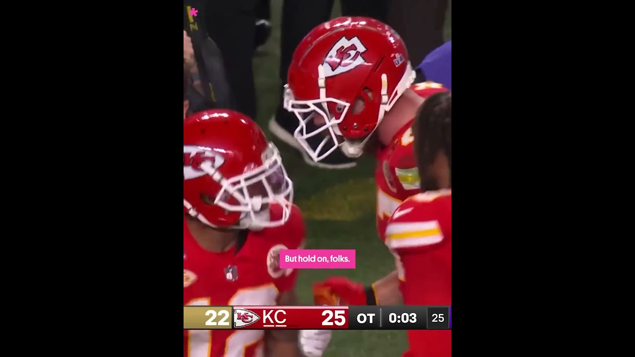 Travis Kelce & Taylor Swift at Super Bowl LVIII