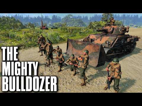 This Bulldozer Sherman Was an ABSOLUTE BEAST! | Company of Heroes 3