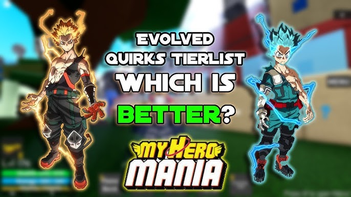 My Hero Mania Tier List – Gamezebo