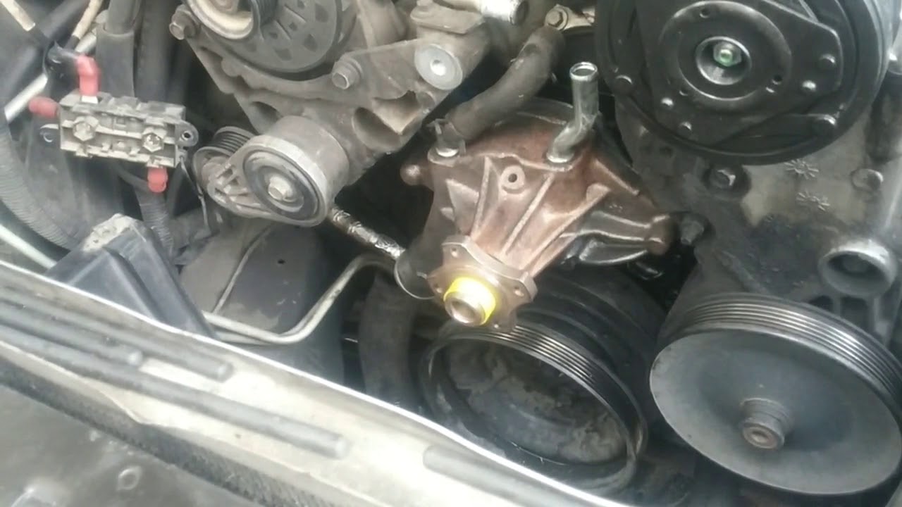 GMC / Chevy C1500 Water Pump & Timing Chain Cover Installation Part 2 of 2 YouTube