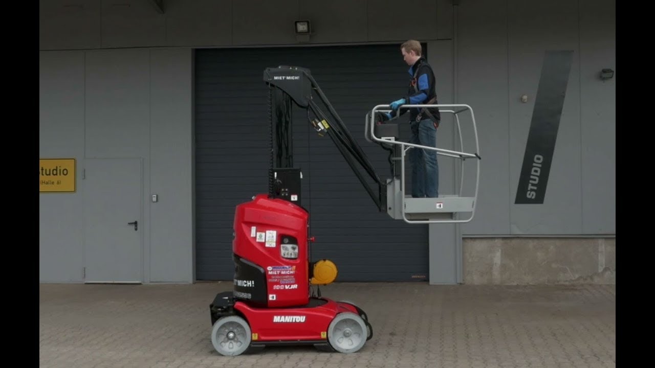 Einweisung - Manitou Elektro-Mastbühne 10m, Typ 100 VJR