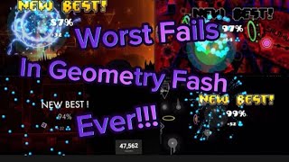 Worst Fails Ever in Geometry Dash 2023!!! Acheron, Avernus, Limbo and much more!