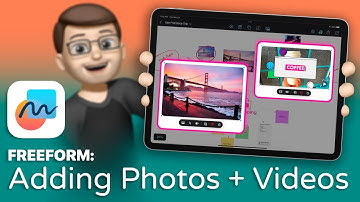 Freeform: Working with Photos and Videos  |  Complete Guide for iPad (4/9)