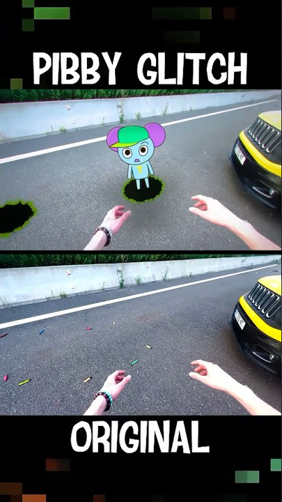Pibby Glitch VS Original Side-By-Side Comparison
