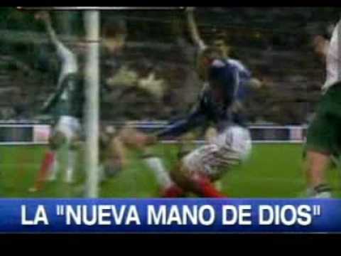 gol con la mano Francia vs Irlanda