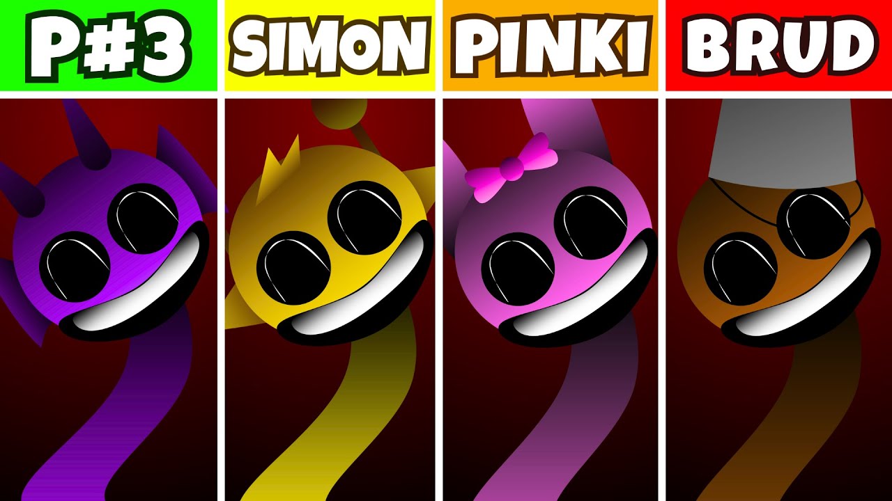 Incredibox Sprunki: Phase 3 But Everyone Is Simon VS Pinki VS Brud