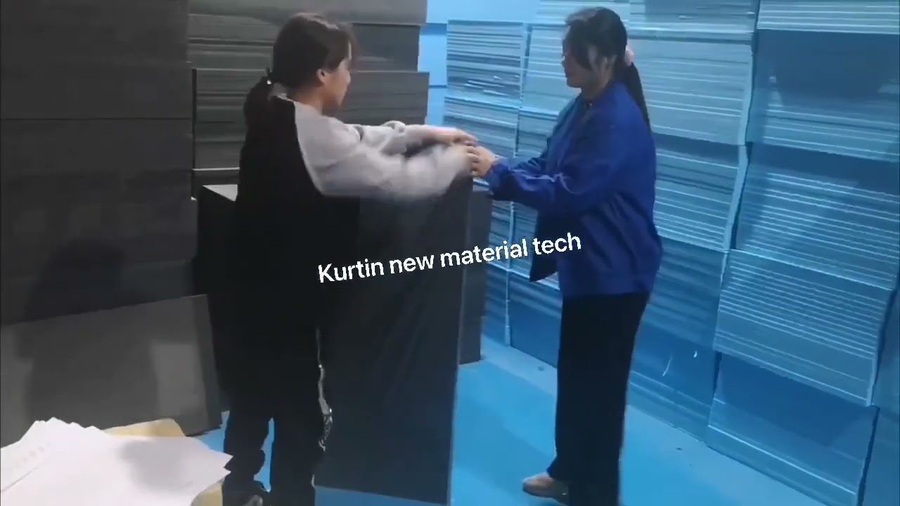 Kurtin new packing shrink film for xps foam. 