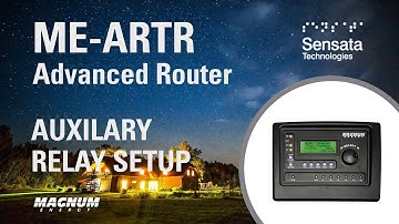 Auxiliary Relay Setup with the ME-ARTR