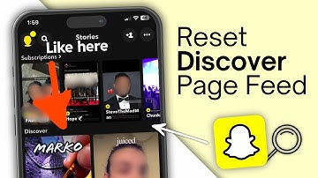 How To Reset Snapchat Discover Feed | Change Snapchat Discover Page Suggestions [2025!]