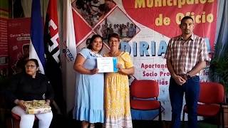 Familias de Diriamba emprenden con certificados del INATEC