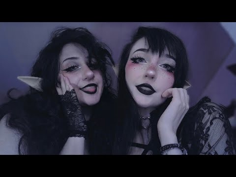 asmr rp ☾ two elves adore you 💜 (but you can't understand them) w/ @myrteya