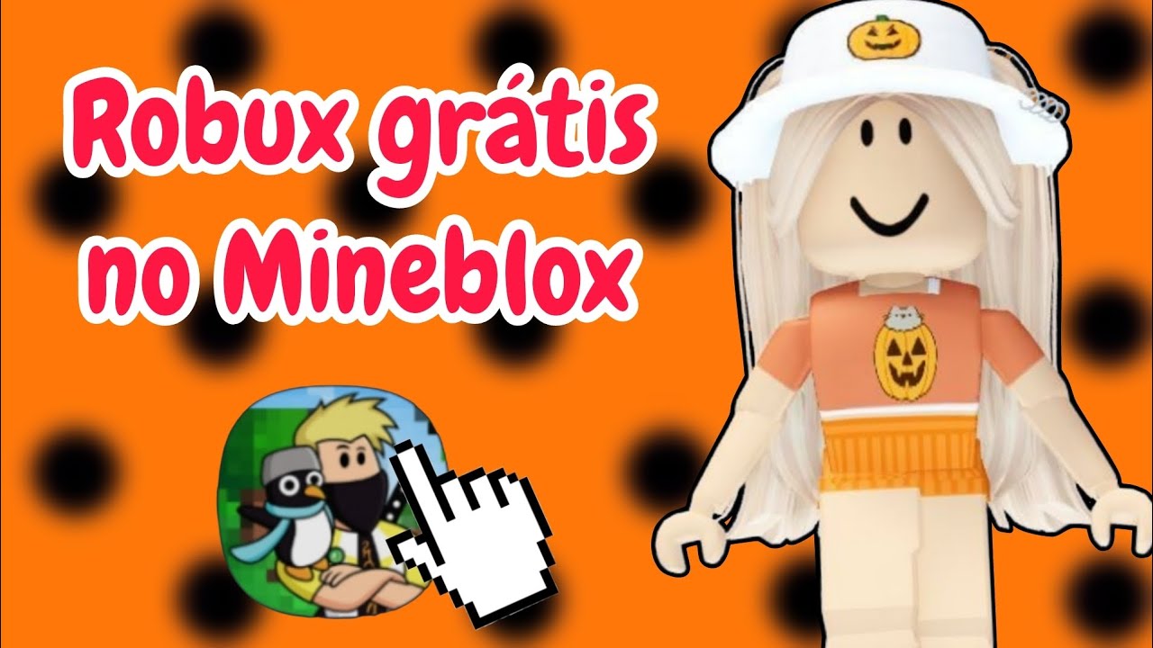 COMO GANHAR ROBUX GRATIS (COM O APLICATIVO MINEBLOX 🎅) 