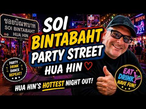 Soi Bintabaht Party Street Hua Hin