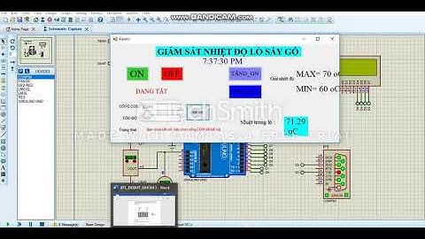 Điều khiển và Giám sát nhiệt độ lò sấy gỗ - An Bứa Official
