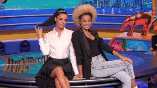 Veline Striscia La Notizia Shaila Gatta E Mikaela Neaze Silva