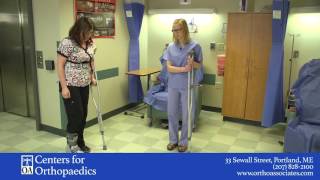 OA | Crutches - Partial Weight w/ 1 Crutch
