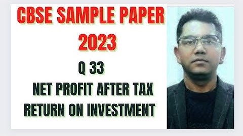 solution no. 33 | Cbse sample paper 2023 @sethsaccountancytricks