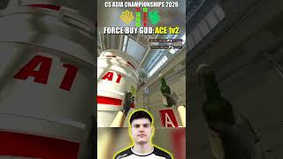 latto impossible Force Buy ACE + 1v2 🥶 vs Falcons (grand final) | CS Asia Championship 2026