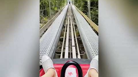 Trải nghiệm cảm giác máng trượt thác Datanla Đà Lạt